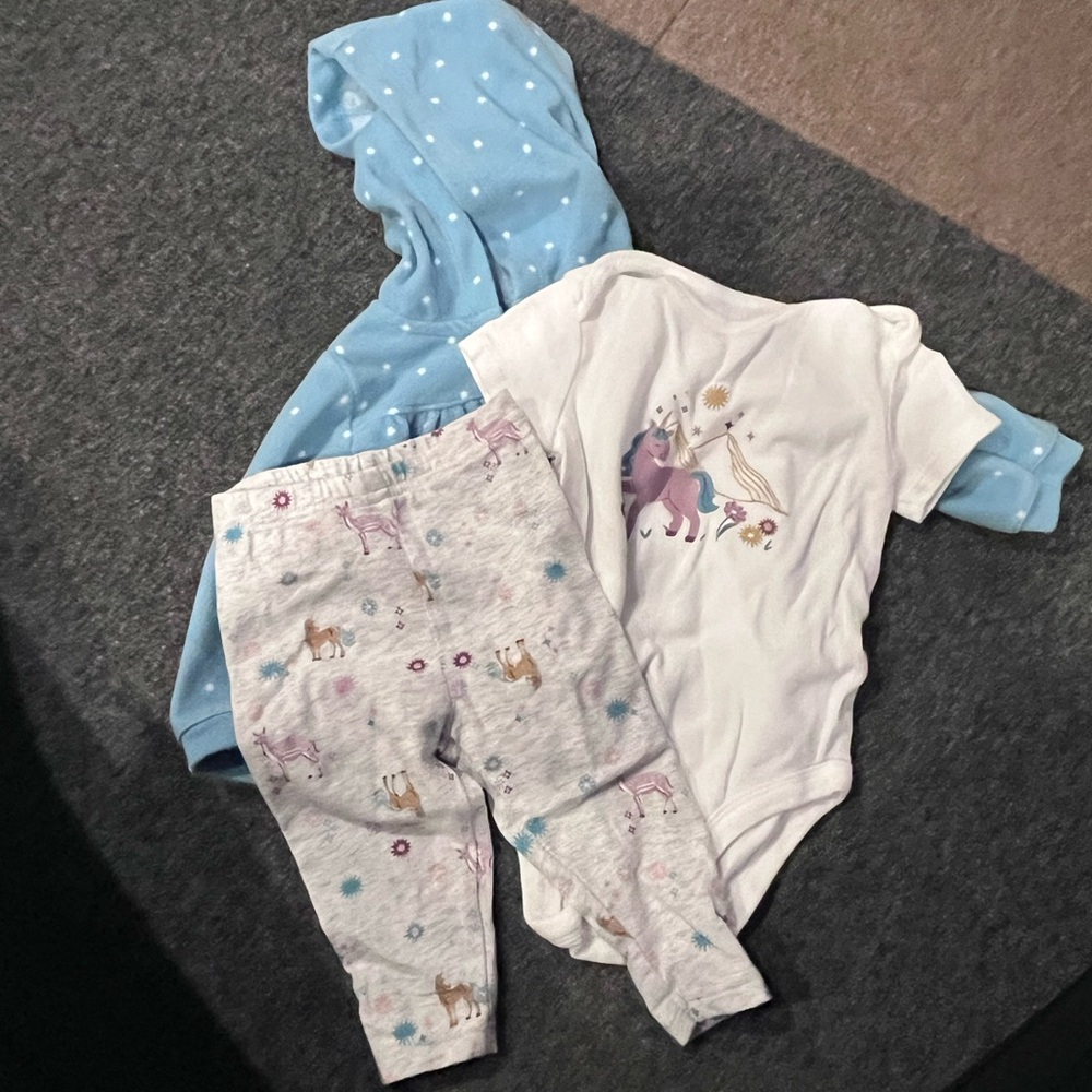 Baby Unicorn Outfit Set